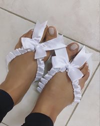 כפכפי הוויאנס לכלות דגם דנטל.