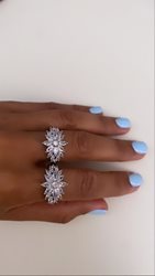 טבעת זרקון לכלות וערב