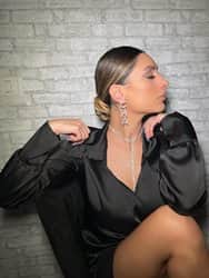 עגילי CHANEL לערב