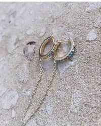 עגיל טורי צבעוני