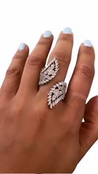 טבעת פז זרקון